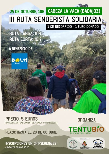 Ruta Senderista Solidaria Cabeza la Vaca